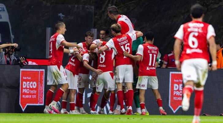 Braga galibiyeti 2. yarıda kaptı!