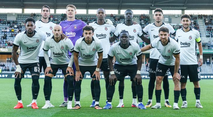 Beşiktaş'ın UEFA Avrupa Ligi kadrosu belli oldu