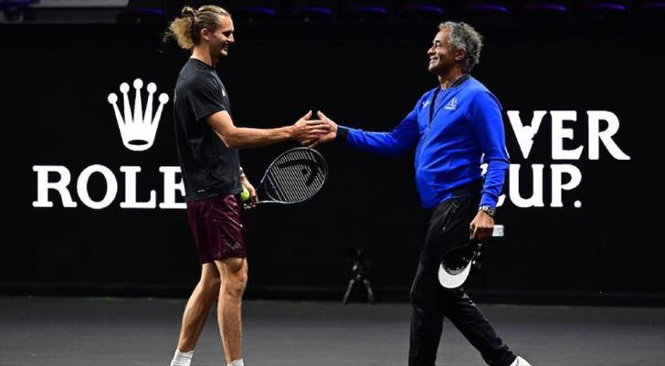 Laver Cup'ta fotoğraf çekimi yapıldı