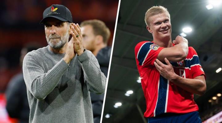 Haaland gollerine devam etti, Jurgen Klopp son dakikada yıkıldı