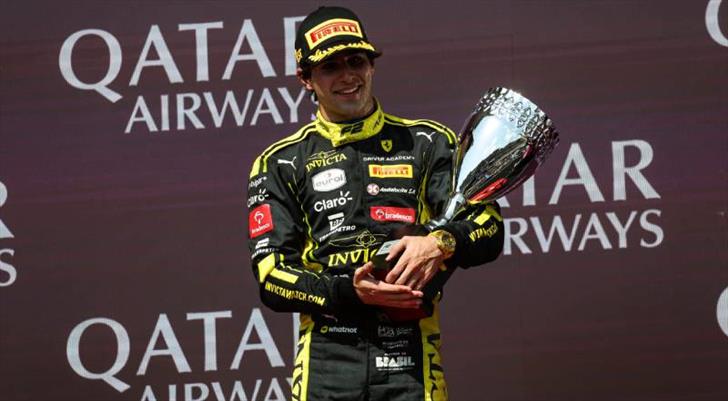 Formula 2'de zafer Rafael Camara'nın